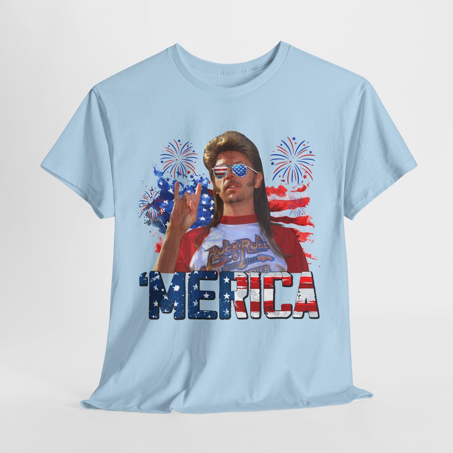 Nothing Better Than Joe Dirt 'Merica Shirt Patriotic Unisex Heavy Cotton Tee - Perfect for July 4th, BBQs, Festivals, Casual Wear, Gifts for Friends, Fourth of July