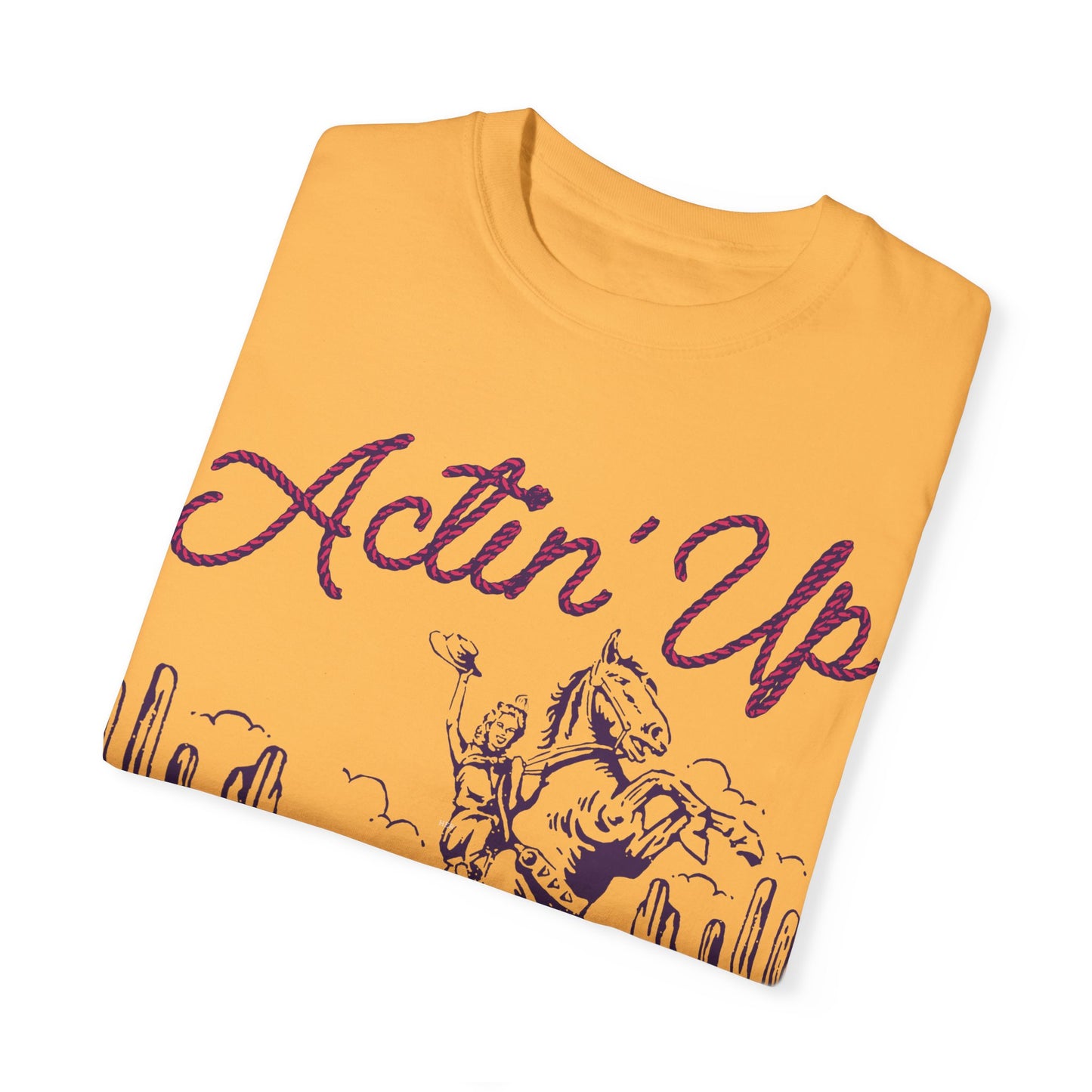 Spunky Acting Up Cowgirl T-shirt