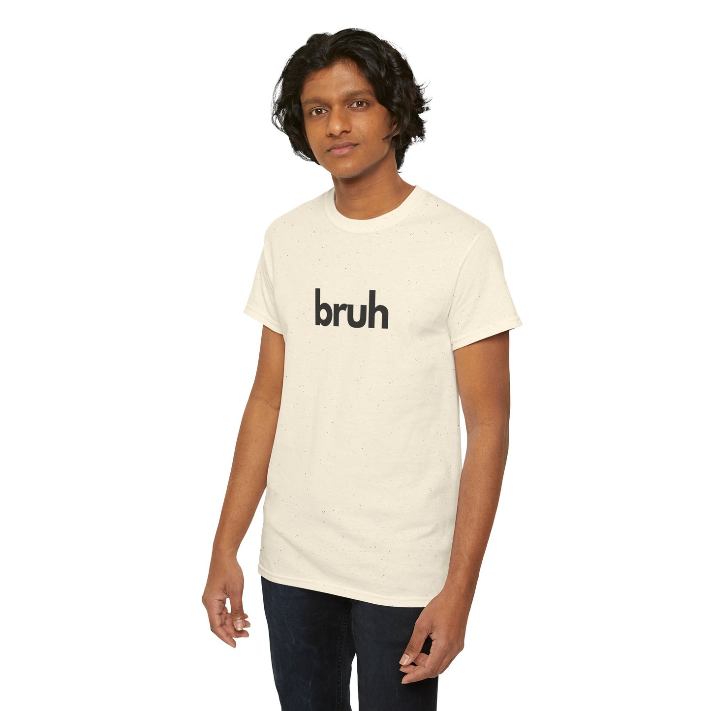 Yo Yo! BRUH.......Funny 'bruh' Unisex Heavy Cotton Tee - Casual Graphic Shirt for Everyday Wear Simple  9 Great Colors Mothers Fathers Day