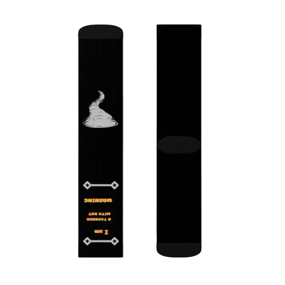 Tornado Without Warning Performance Trendy Boot Socks