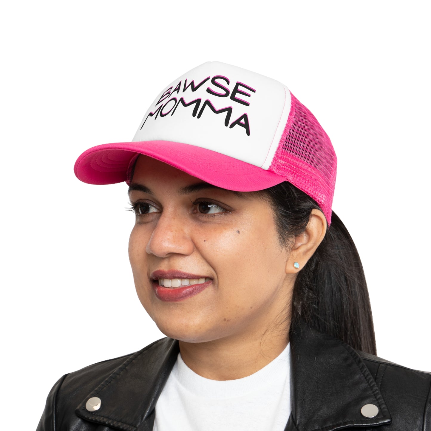 The Bawse Momma Mesh Cap - Stylish Trucker Hat for Empowered Moms - Mothers Day Present