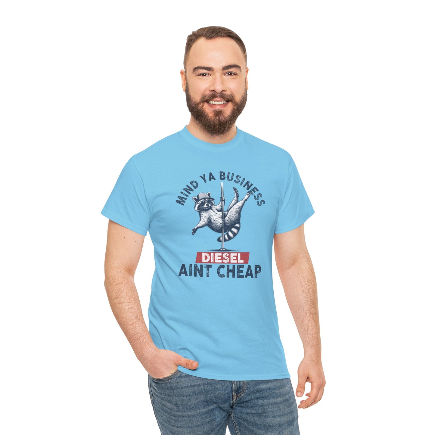 Diesel Aint Cheap!! Great Tee for Guys or Gals, Funny Raccoon Tee Shirt, Diesel Trucks, Farmers Tee, Tractor Tshirt, Diesel Prices, Funny Tshirt