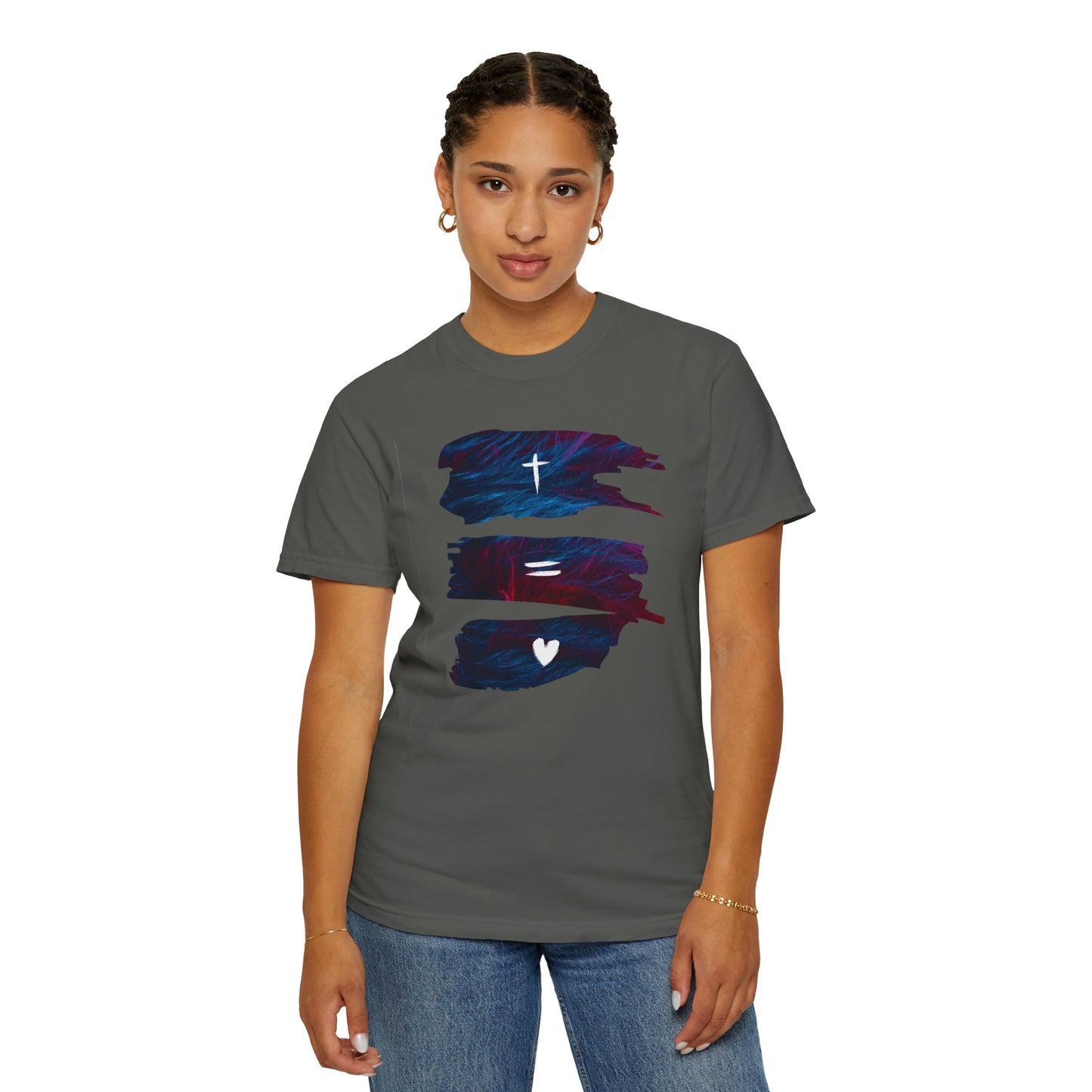 Faith Equals Love Unisex T-shirt - Church Camp Vacation Bible School Shirt