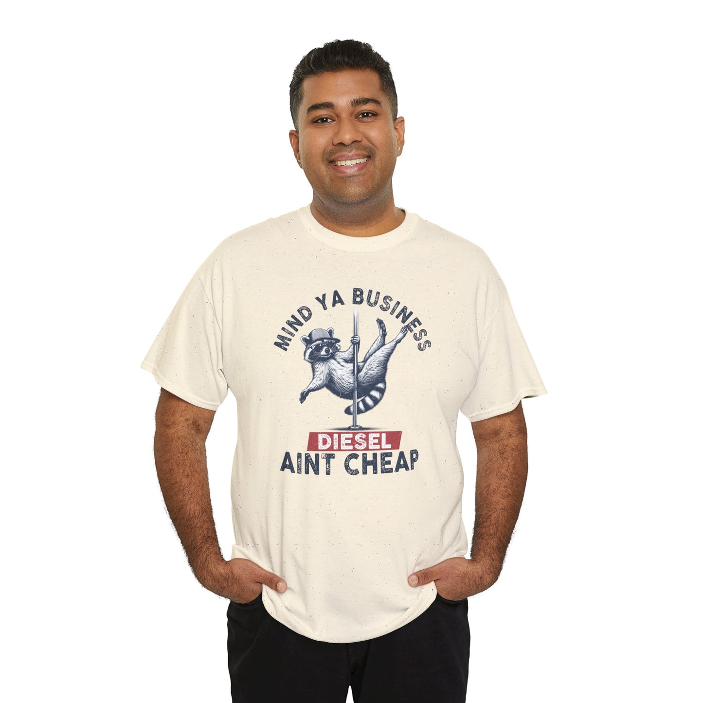 Diesel Aint Cheap!! Great Tee for Guys or Gals, Funny Raccoon Tee Shirt, Diesel Trucks, Farmers Tee, Tractor Tshirt, Diesel Prices, Funny Tshirt