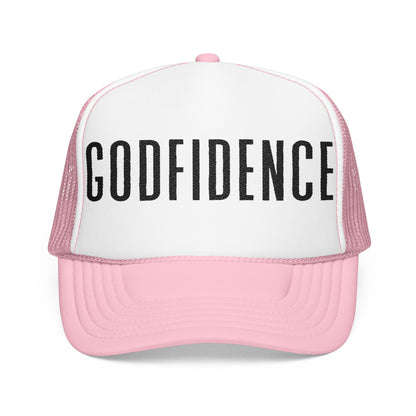 New Merch!!! We All Need Godfidence.....Foam Trucker Hat (Embroidery)  His Promise