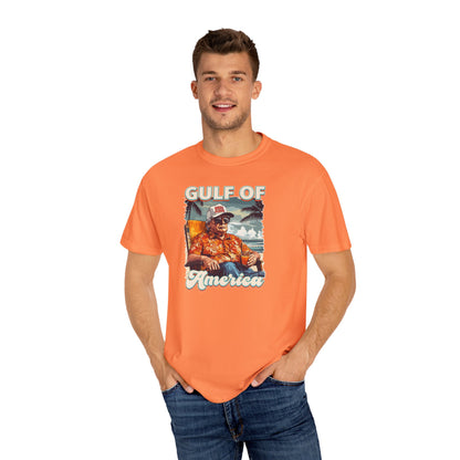 Donald Trump Vintage Gulf of America T-Shirt - Relaxed Fit Unisex Tee Gulf Of America Patriotic Tee, Gulf of America Shirt Est 2025
