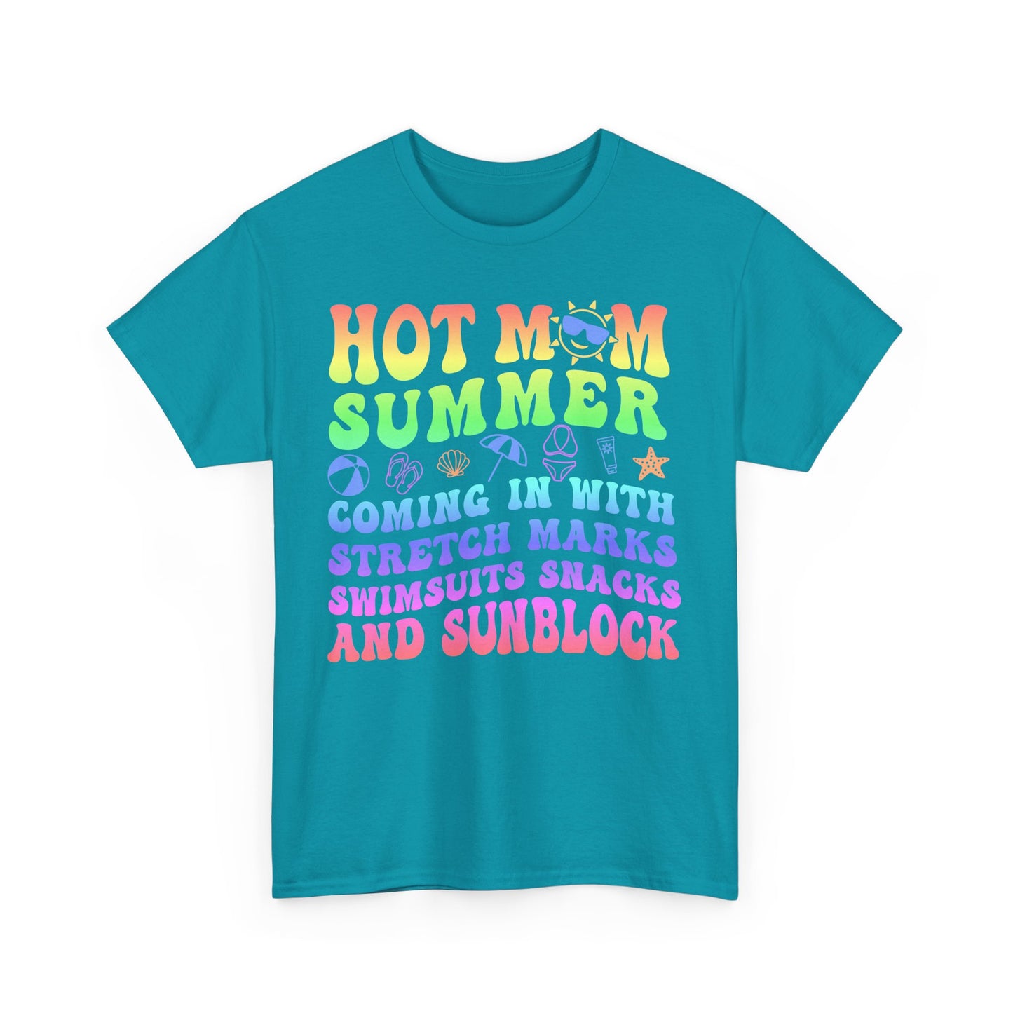 New HOT Summer Mom Tee, Hot Momma Summer Shirt,  Perfect Gift for Moms, Trendy Summer Top, Trendy Graphic Tee