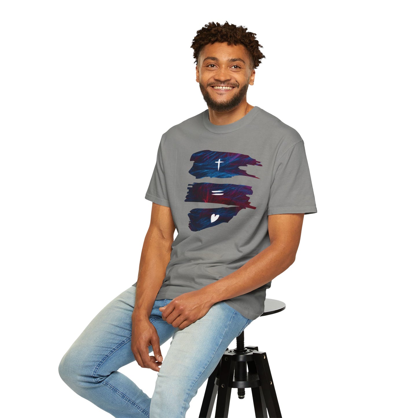 Faith Equals Love Unisex T-shirt - Church Camp Vacation Bible School Shirt
