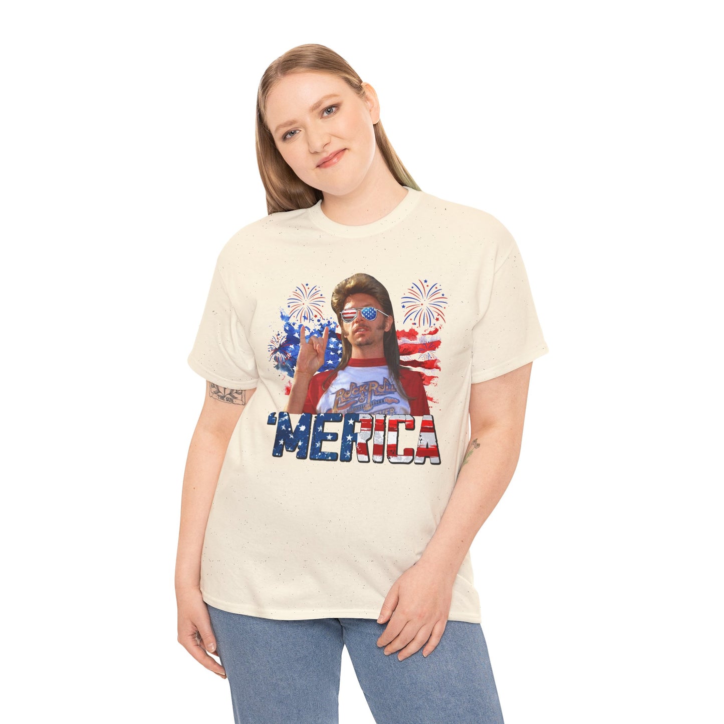 Nothing Better Than Joe Dirt 'Merica Shirt Patriotic Unisex Heavy Cotton Tee - Perfect for July 4th, BBQs, Festivals, Casual Wear, Gifts for Friends, Fourth of July