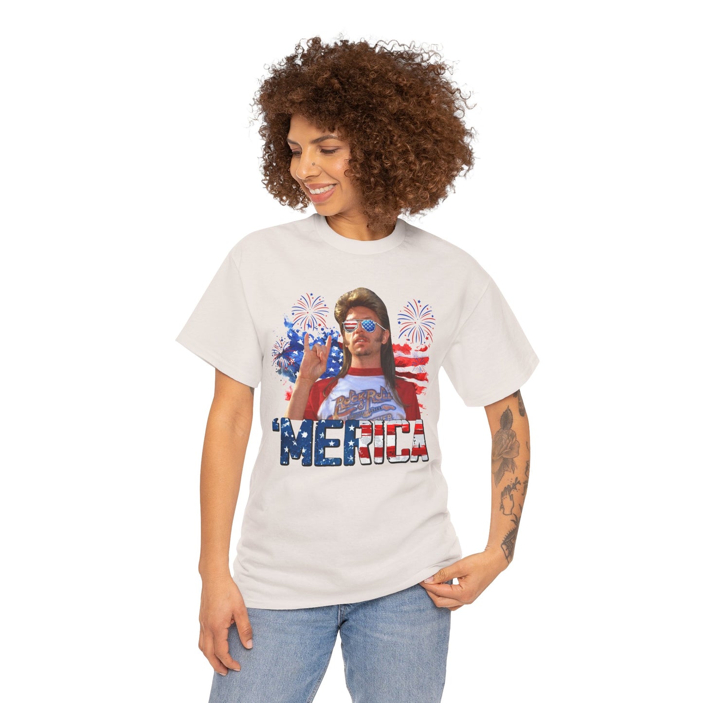 Nothing Better Than Joe Dirt 'Merica Shirt Patriotic Unisex Heavy Cotton Tee - Perfect for July 4th, BBQs, Festivals, Casual Wear, Gifts for Friends, Fourth of July