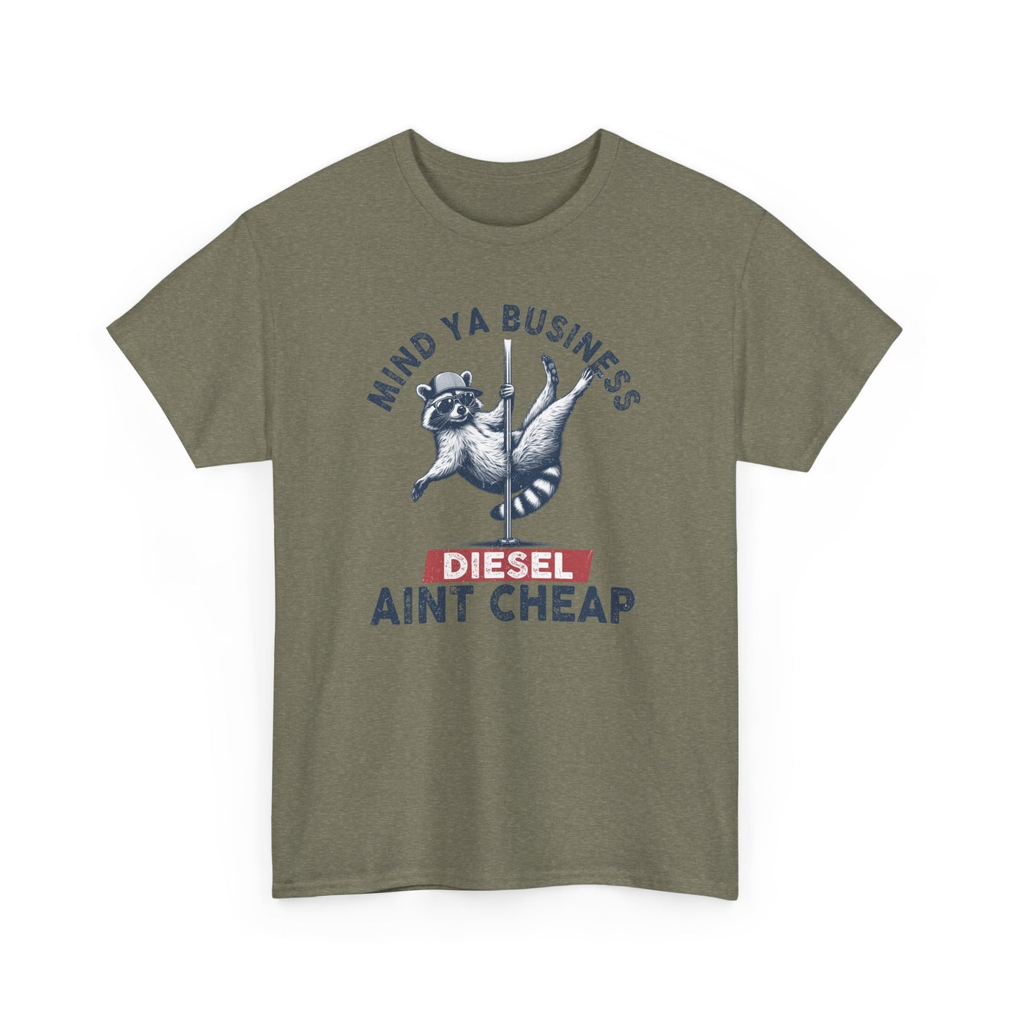 Diesel Aint Cheap!! Great Tee for Guys or Gals, Funny Raccoon Tee Shirt, Diesel Trucks, Farmers Tee, Tractor Tshirt, Diesel Prices, Funny Tshirt