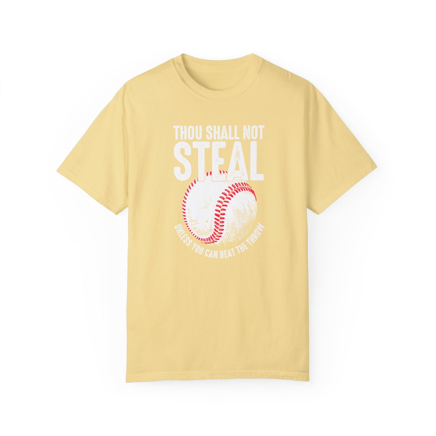 Baseball / Softball Christian Unisex T-shirt - Thou Shall Not Steal Design