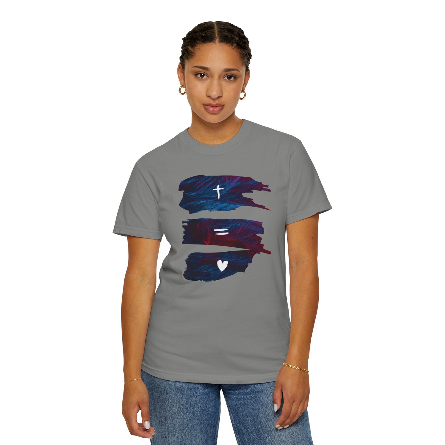 Faith Equals Love Unisex T-shirt - Church Camp Vacation Bible School Shirt