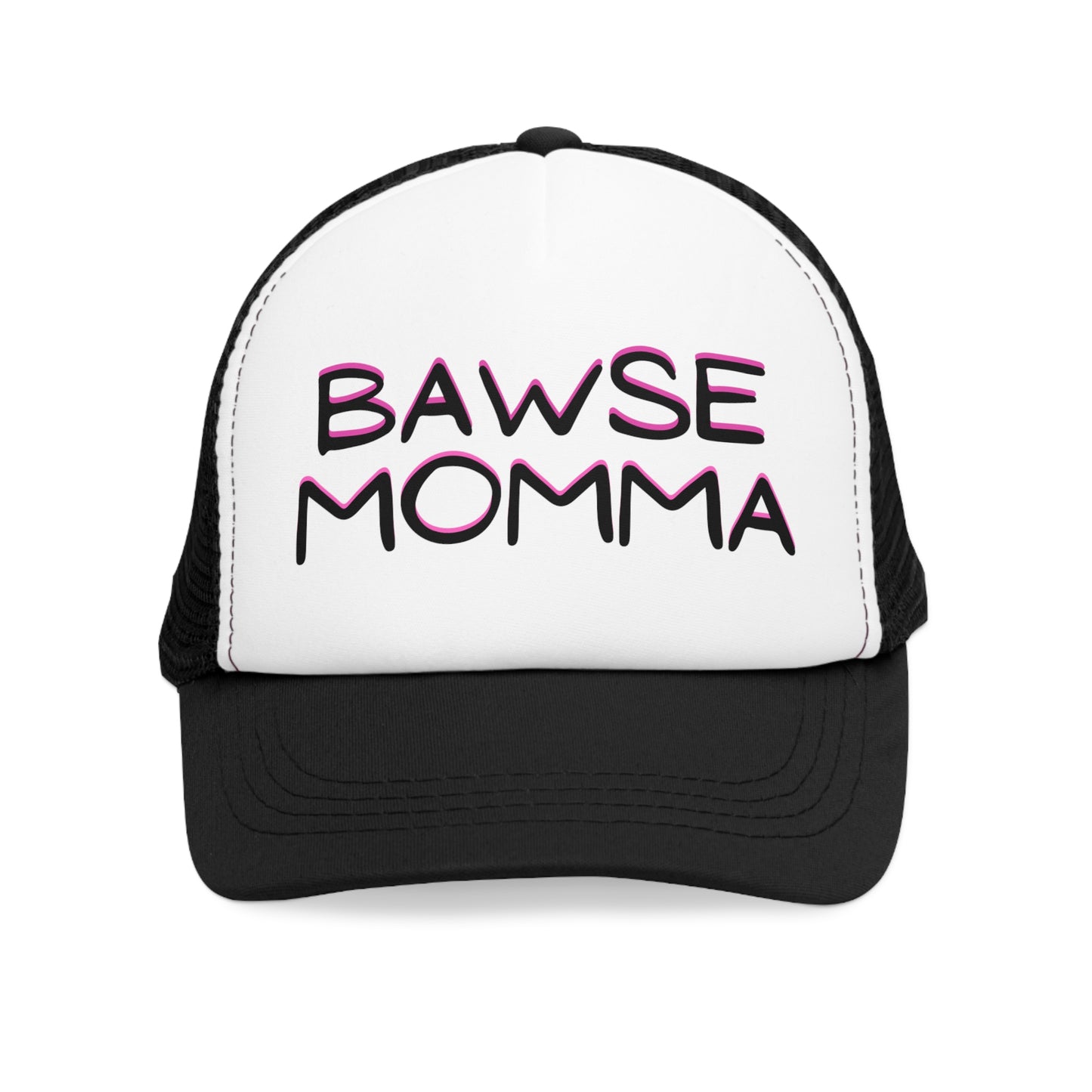 The Bawse Momma Mesh Cap - Stylish Trucker Hat for Empowered Moms - Mothers Day Present