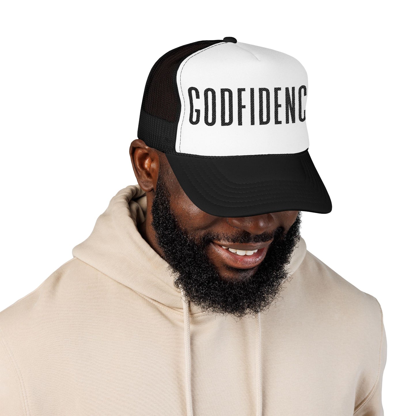New Merch!!! We All Need Godfidence.....Foam Trucker Hat (Embroidery)  His Promise