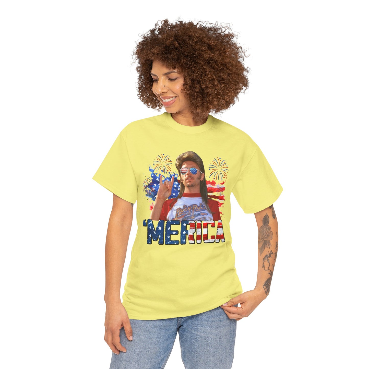 Nothing Better Than Joe Dirt 'Merica Shirt Patriotic Unisex Heavy Cotton Tee - Perfect for July 4th, BBQs, Festivals, Casual Wear, Gifts for Friends, Fourth of July