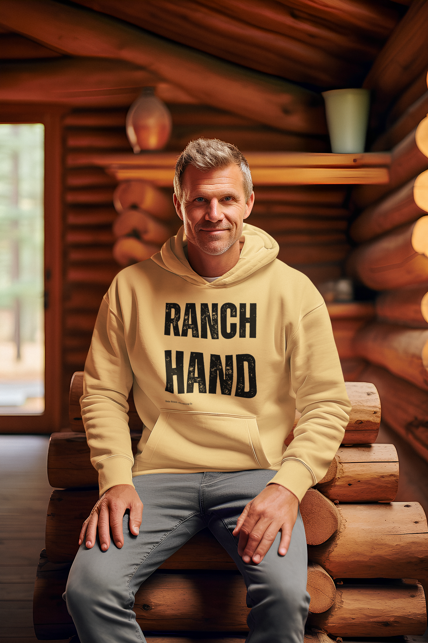 Ranch Hand Hooded Sweatshirt Unisex