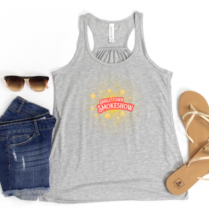 Flowy Tank Top for Women - Small Town Smokeshow