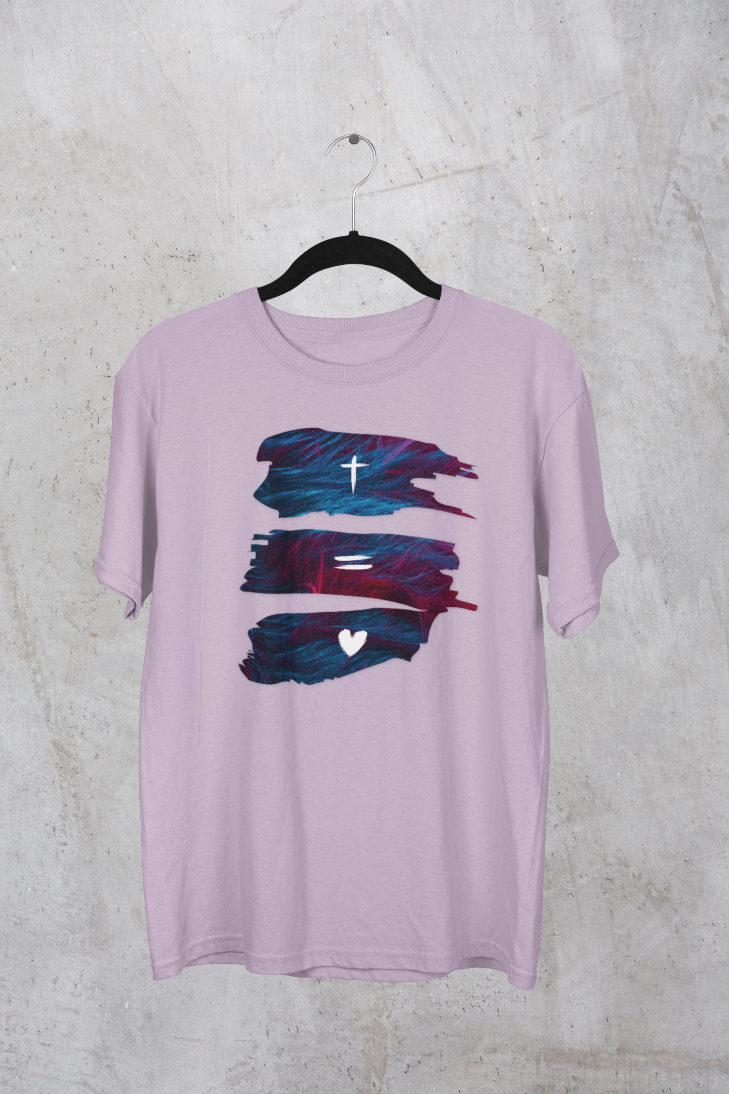 Faith Equals Love Unisex T-shirt - Church Camp Vacation Bible School Shirt