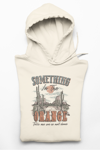 Zach Bryan - Lightweight Hooded Sweatshirt - 'Something in the Orange' Desert Vibes Trendy Vintage Feels