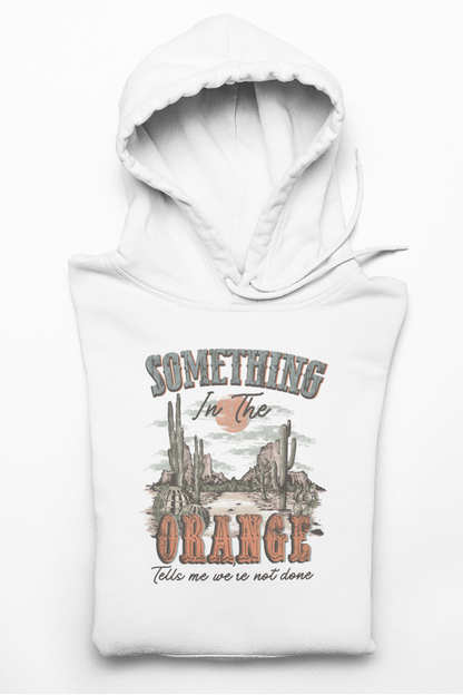 Zach Bryan - Lightweight Hooded Sweatshirt - 'Something in the Orange' Desert Vibes Trendy Vintage Feels