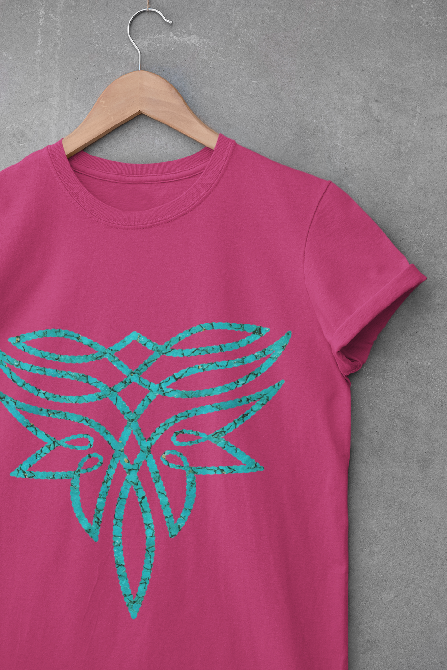 Who doesn't love turquoise? Especially in boot stitch... this berry tee will be your new fav