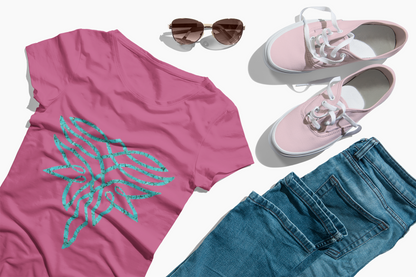 Who doesn't love turquoise? Especially in boot stitch... this berry tee will be your new fav