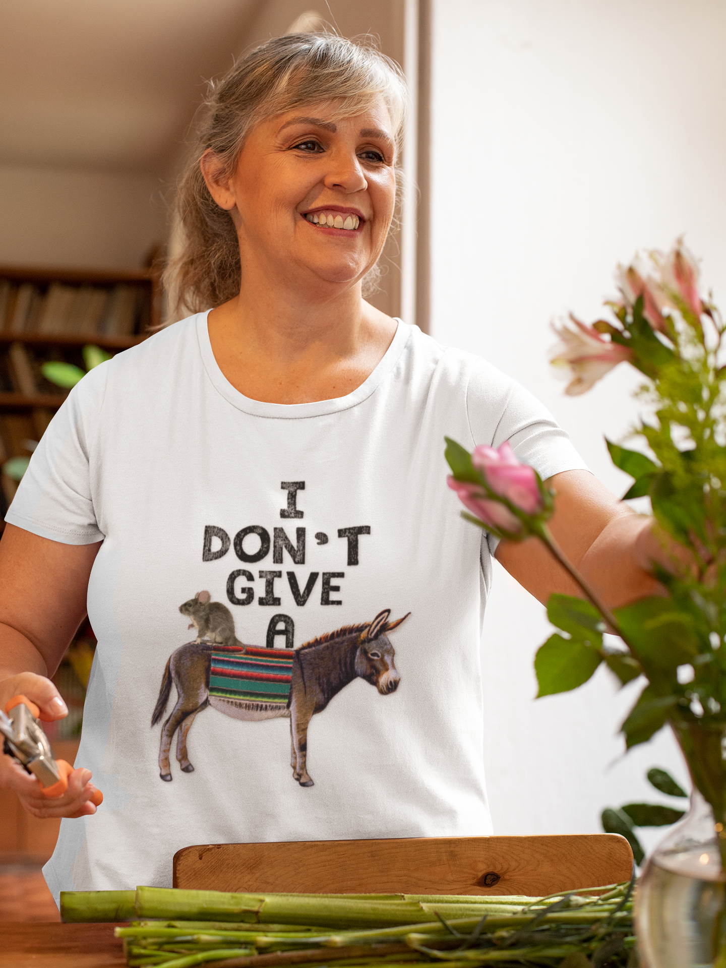 I Don't Give A Rats Ass!!! Funny Unisex tshirt