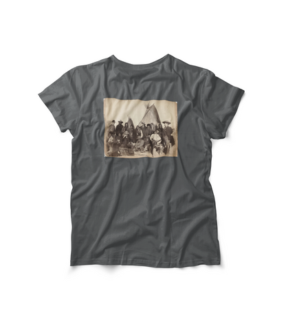 Wild West Vintage Buffalo Bill and Indian Chiefs 1891 photo  Bella Canvas Women's Favorite Tee