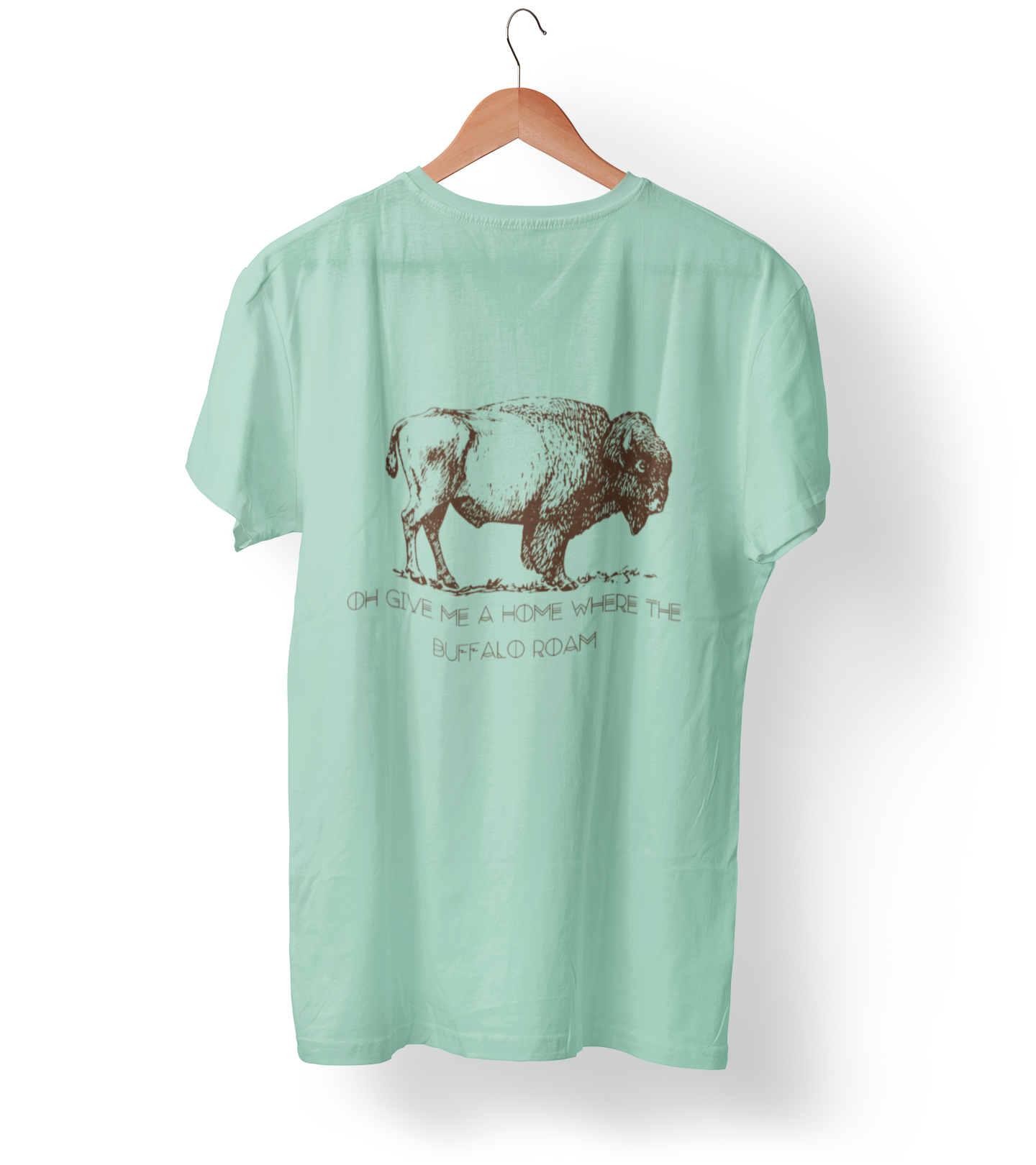 The  "Oh Give Me a Home Where the Buffalo Roam" Tee  4 Colors Available