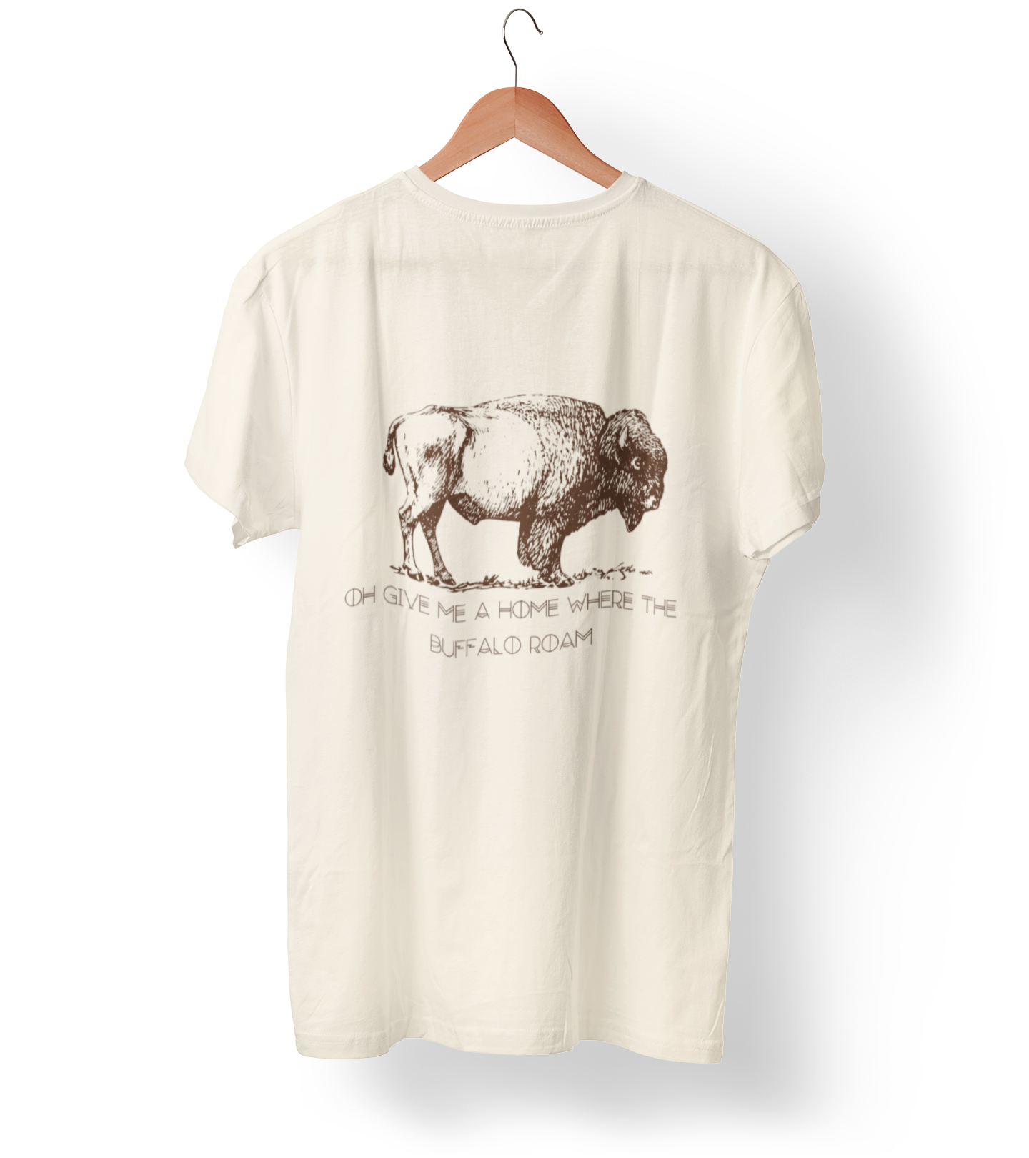 The  "Oh Give Me a Home Where the Buffalo Roam" Tee  4 Colors Available