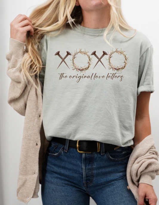 The Original Love Letters T-Shirt, Perfect for Easter or Any Day