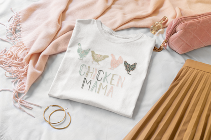 Hey Chicken Mama Tee - Perfect for Stylish Moms Who Love Chickens, Egg Dealers, Mothers Day Gift, Chicken Swap, Chicken Lovers, Crazy Chicken Lady