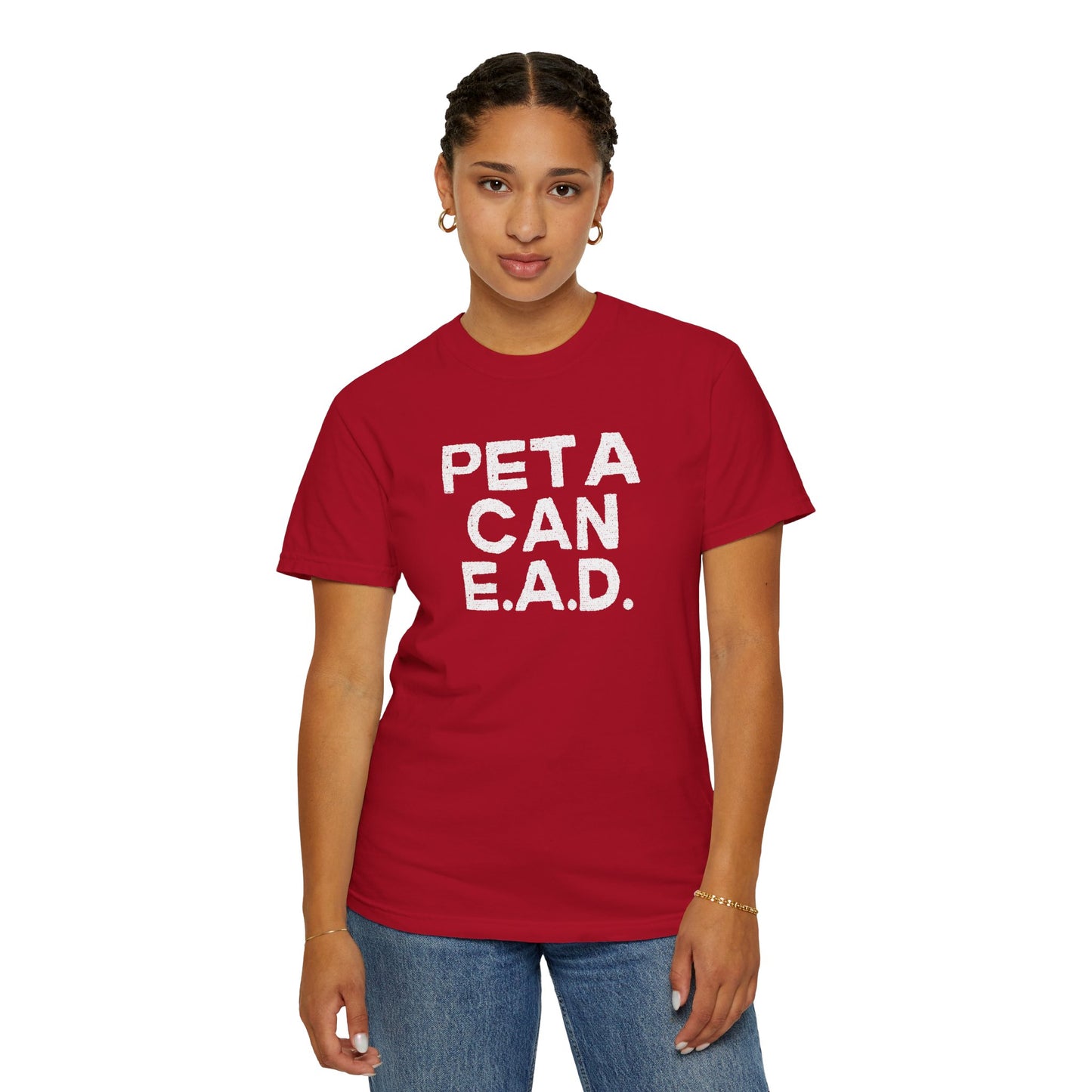 Hey Farmers!!! Here is one for you...... PETA CAN EAD!!! Unisex Tee, Cattle Farmer Tshirt, Farm Tshirt