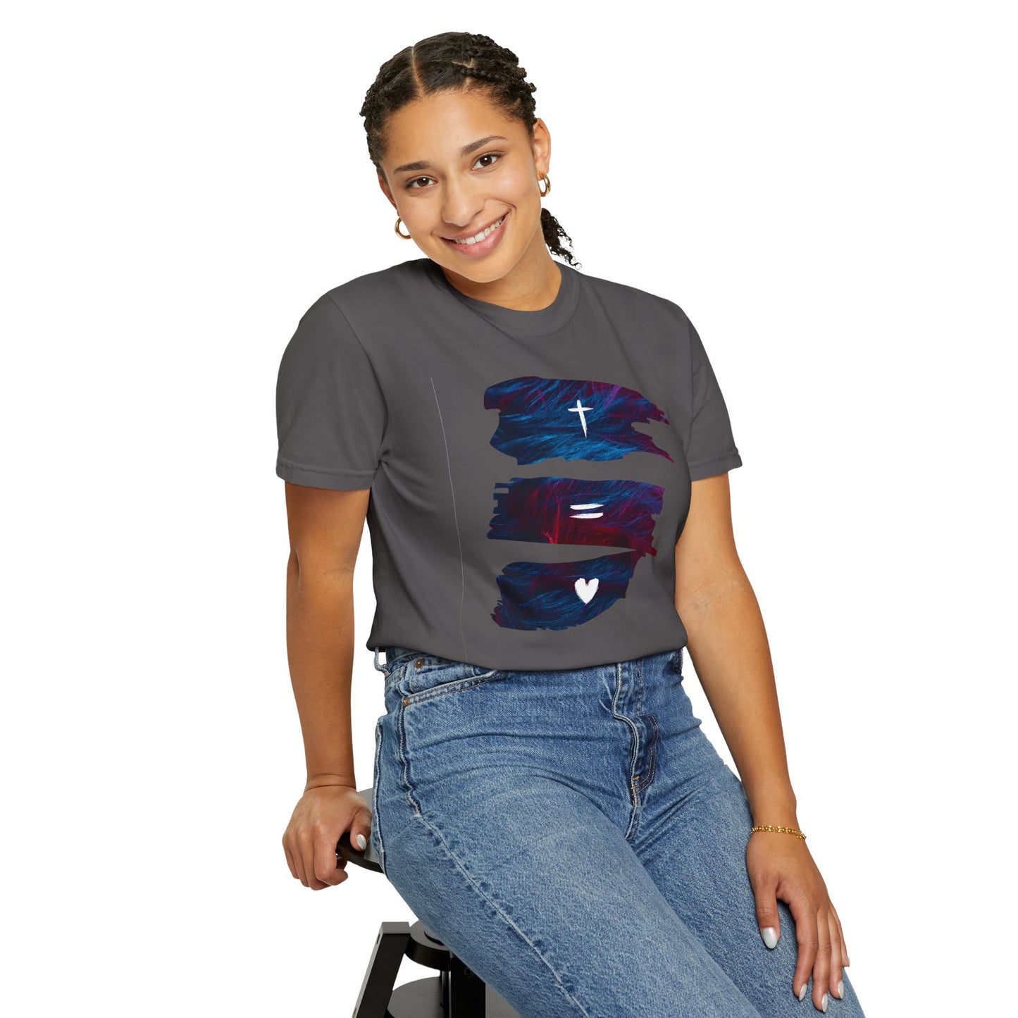 Faith Equals Love Unisex T-shirt - Church Camp Vacation Bible School Shirt