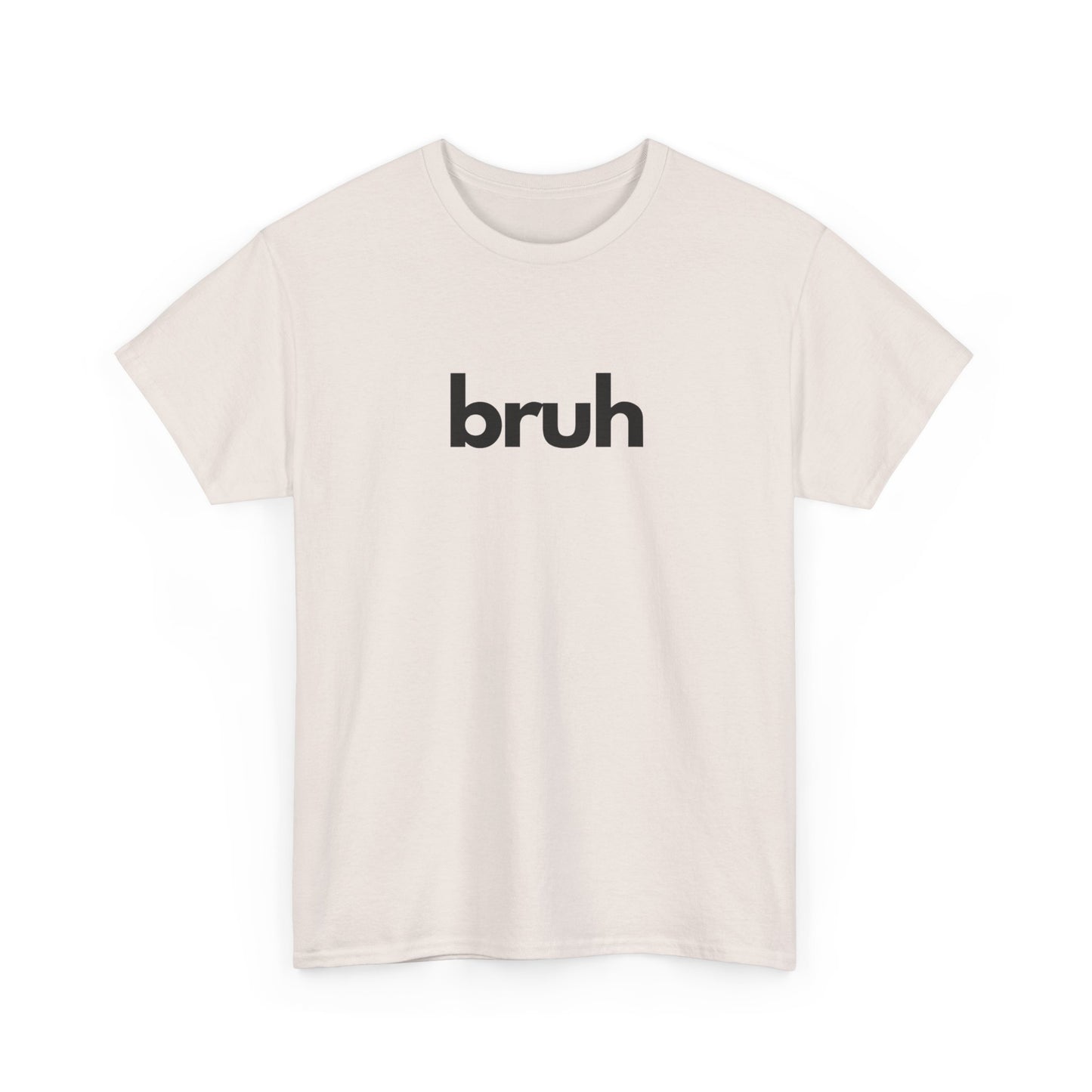 Yo Yo! BRUH.......Funny 'bruh' Unisex Heavy Cotton Tee - Casual Graphic Shirt for Everyday Wear Simple  9 Great Colors Mothers Fathers Day