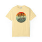 Raon and Ranchy Retro Vibes  Garment-Dyed T-Shirt, Western Style Graphic Tee, Summer Top, Rodeos, Aztec, Popular Tshirt