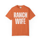 Distressed Retro Chic Ranch Wife T-Shirt, Western Tee for Farm Girls,  Ranch Life Style Shirt, Perfect for Rodeos Casual