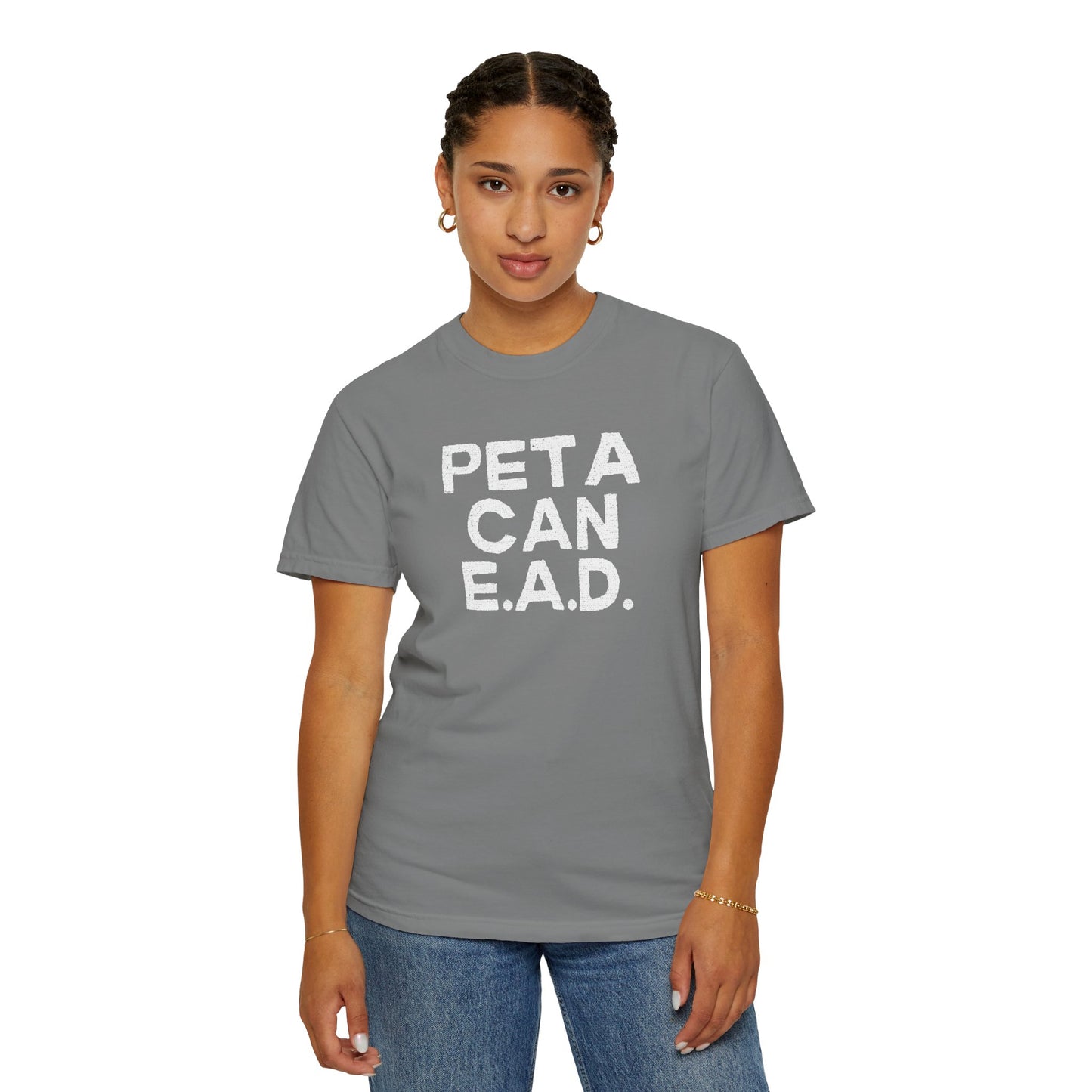 Hey Farmers!!! Here is one for you...... PETA CAN EAD!!! Unisex Tee, Cattle Farmer Tshirt, Farm Tshirt
