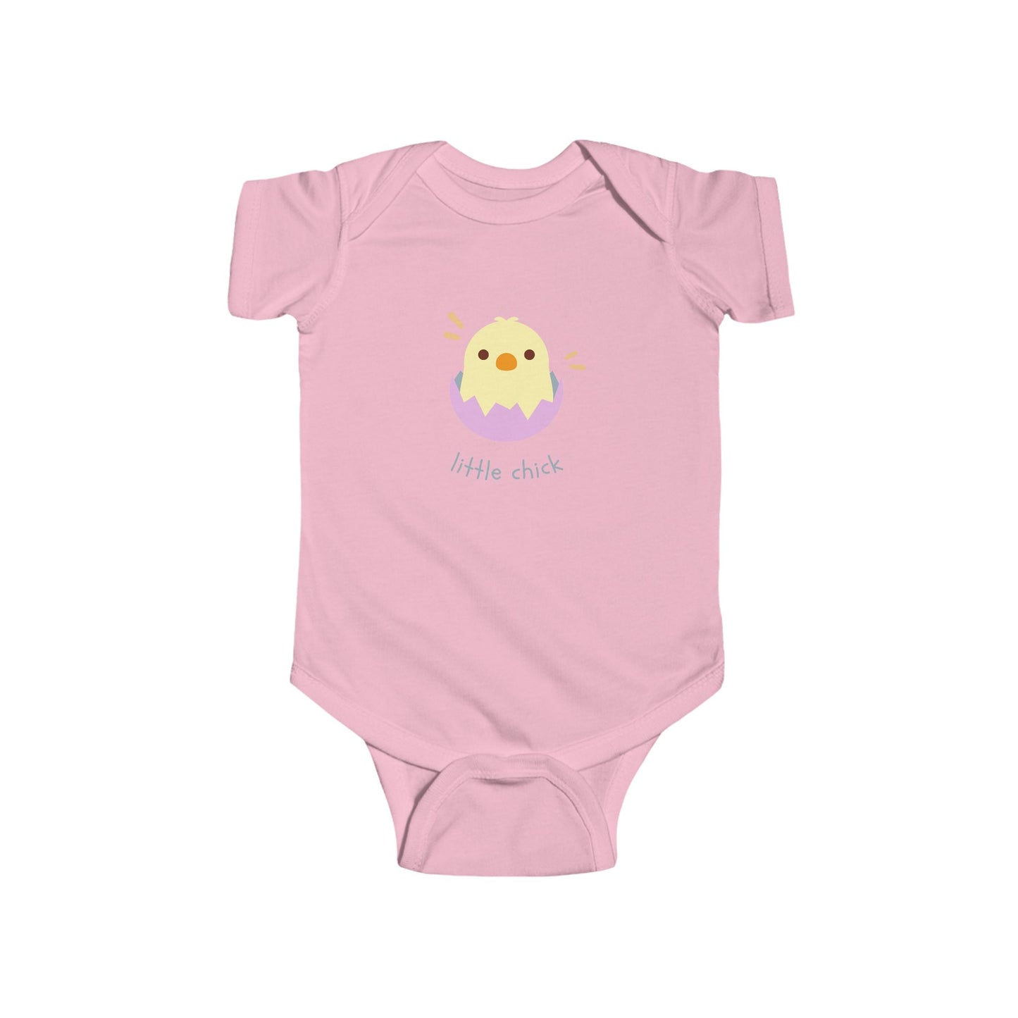 So So Sweet Newborn  Little Chick Infant Bodysuit - Newborn Chick Onesie, Baby Shower Gift, Unisex Onesie Pink, Grey, White