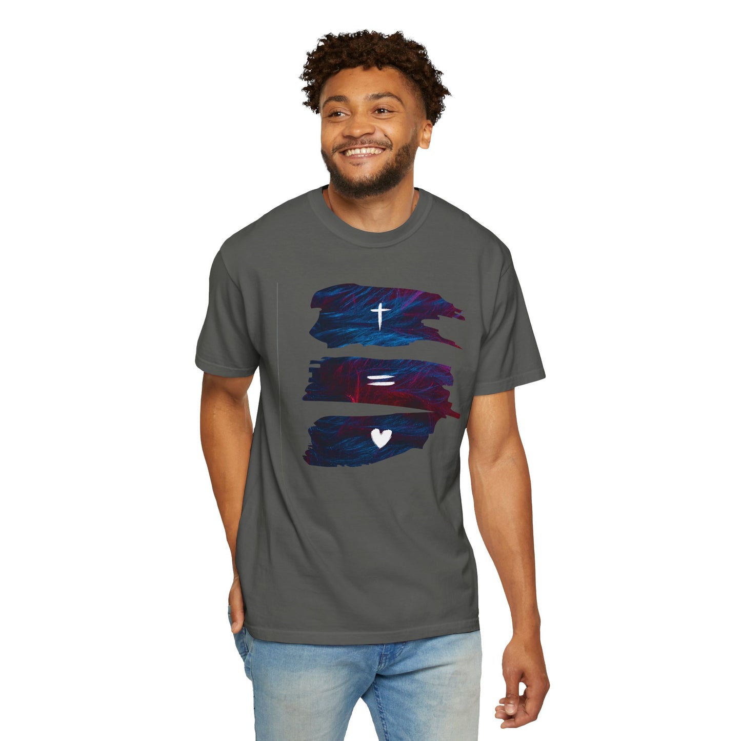 Faith Equals Love Unisex T-shirt - Church Camp Vacation Bible School Shirt
