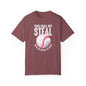 Baseball / Softball Christian Unisex T-shirt - Thou Shall Not Steal Design