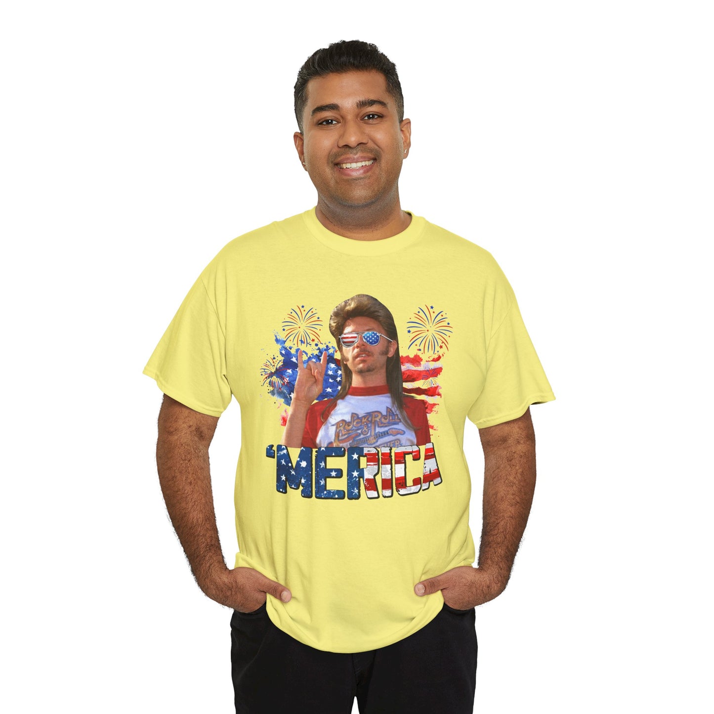 Nothing Better Than Joe Dirt 'Merica Shirt Patriotic Unisex Heavy Cotton Tee - Perfect for July 4th, BBQs, Festivals, Casual Wear, Gifts for Friends, Fourth of July