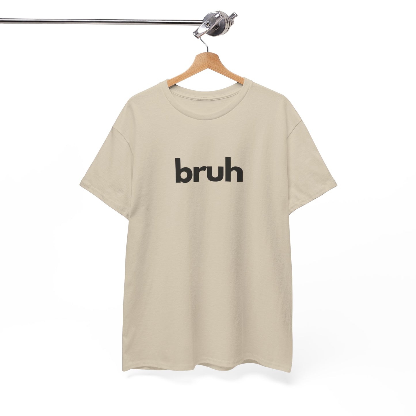 Yo Yo! BRUH.......Funny 'bruh' Unisex Heavy Cotton Tee - Casual Graphic Shirt for Everyday Wear Simple  9 Great Colors Mothers Fathers Day