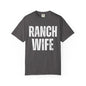 Distressed Retro Chic Ranch Wife T-Shirt, Western Tee for Farm Girls,  Ranch Life Style Shirt, Perfect for Rodeos Casual