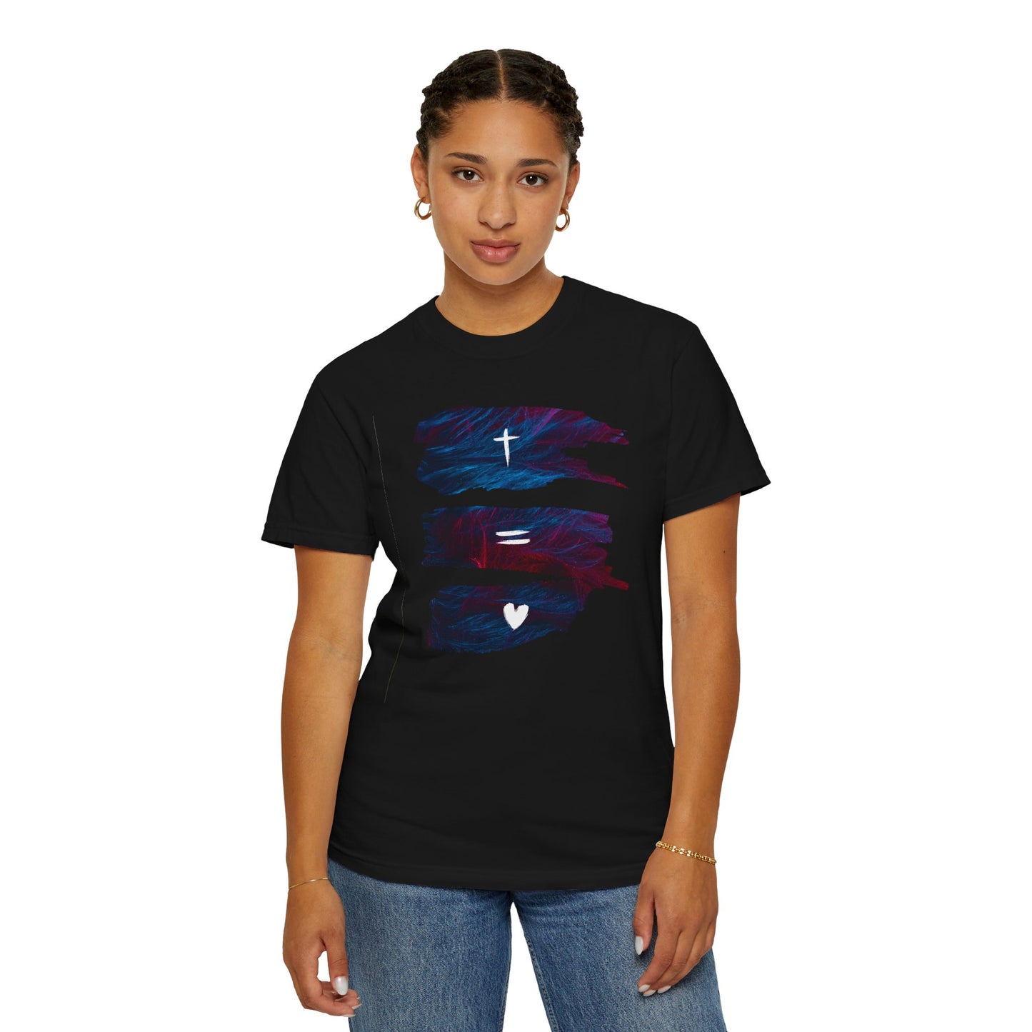 Faith Equals Love Unisex T-shirt - Church Camp Vacation Bible School Shirt