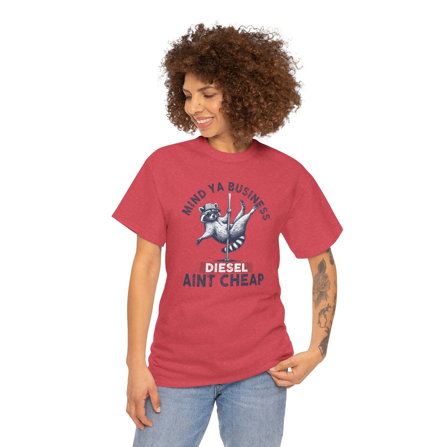 Diesel Aint Cheap!! Great Tee for Guys or Gals, Funny Raccoon Tee Shirt, Diesel Trucks, Farmers Tee, Tractor Tshirt, Diesel Prices, Funny Tshirt