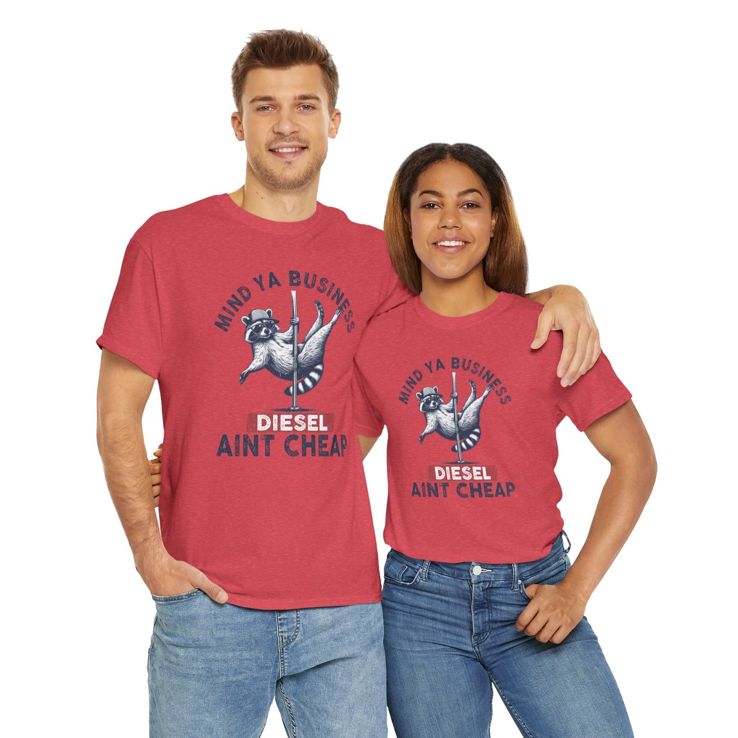 Diesel Aint Cheap!! Great Tee for Guys or Gals, Funny Raccoon Tee Shirt, Diesel Trucks, Farmers Tee, Tractor Tshirt, Diesel Prices, Funny Tshirt