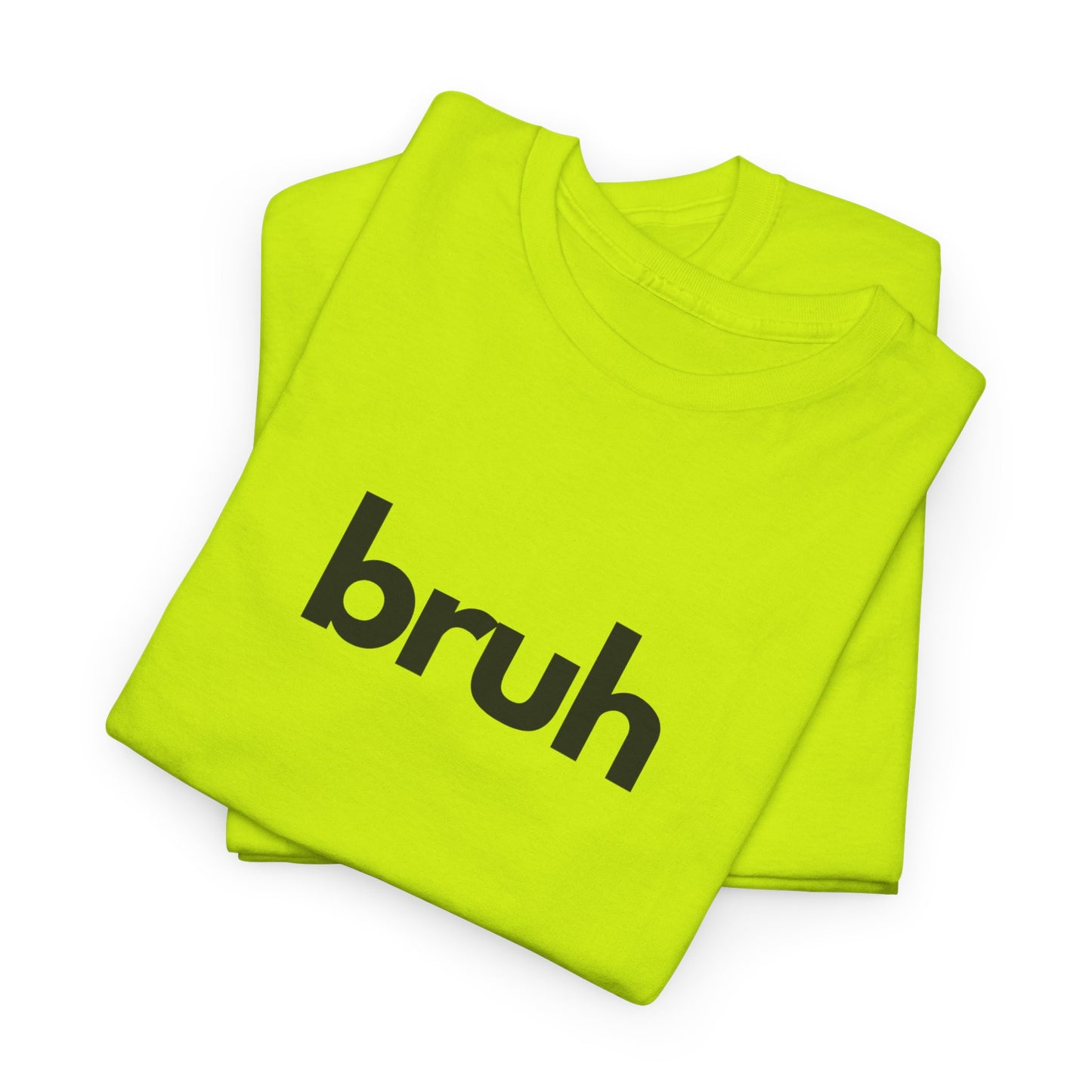 Yo Yo! BRUH.......Funny 'bruh' Unisex Heavy Cotton Tee - Casual Graphic Shirt for Everyday Wear Simple  9 Great Colors Mothers Fathers Day