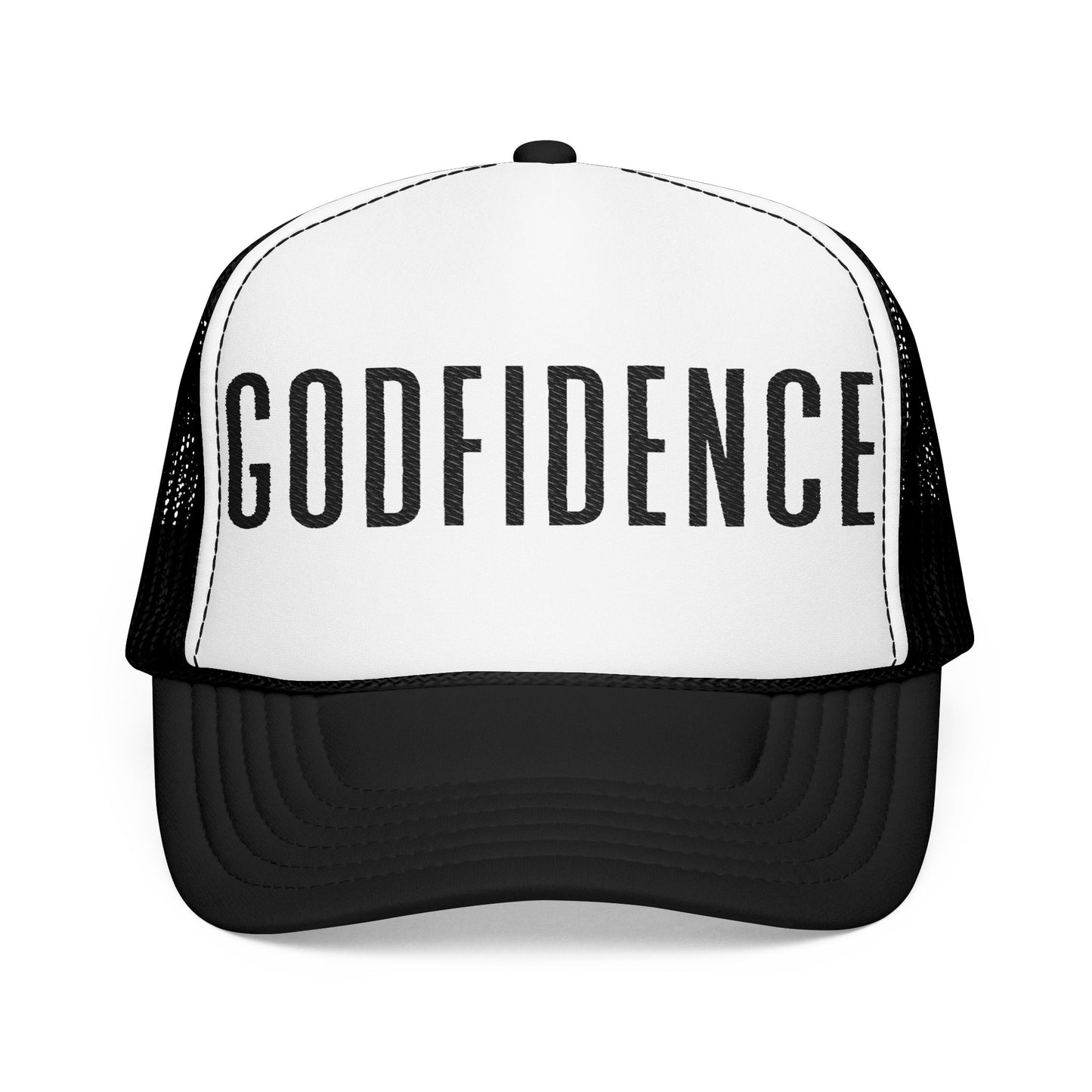 New Merch!!! We All Need Godfidence.....Foam Trucker Hat (Embroidery)  His Promise